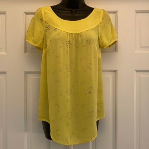 Anthropologie Vanessa Virginia cutout blouse